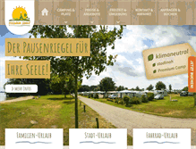 Tablet Screenshot of ferienpark-seehof.de